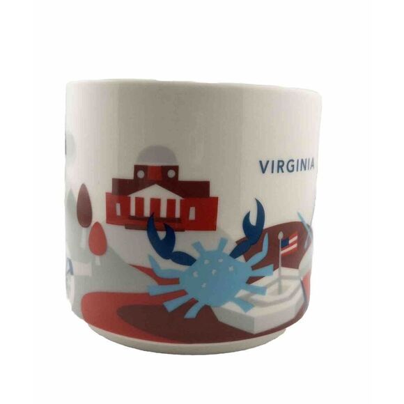 Starbucks 2017 You Are Here Mug Virginia 14 Oz - Picture 4 of 6